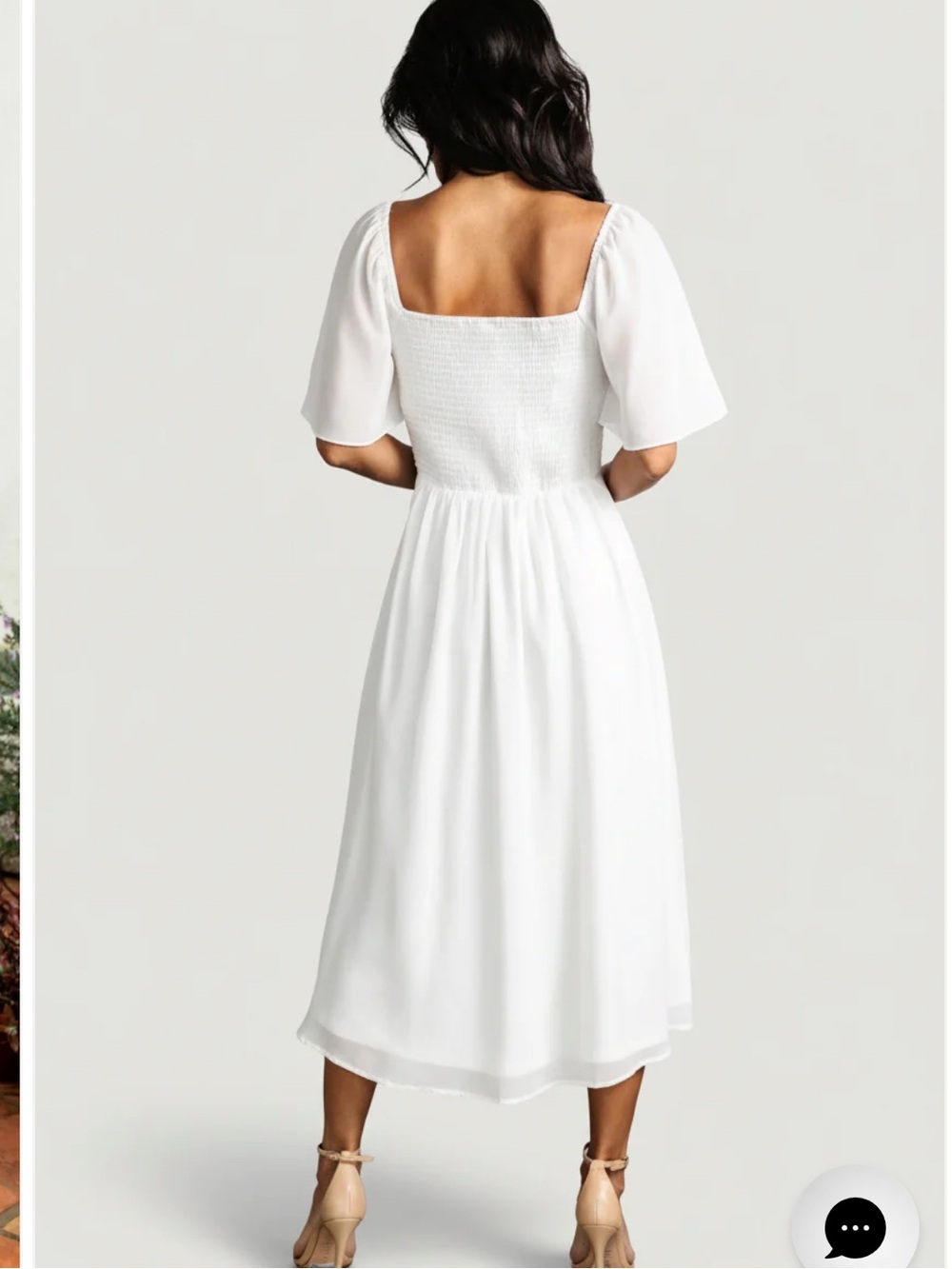 Baltic Børn Colette sweetheart midi dress white XL NWT bridal graduation wedding - Picture 3 of 12